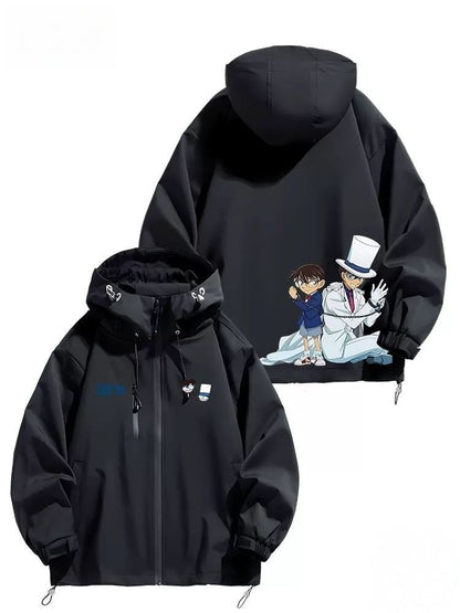 【人気商品再入荷】大好評 秋冬服 防寒  撥水加工 プリントロゴ 3色展開 男女兼用 マウンテンパーカーE-12623