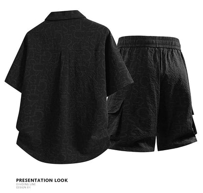 人気トレンド カジュアル 男女兼用 Tシャツ & ショーツ セットアップ E-80075