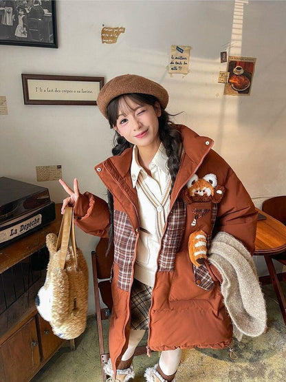 好感度UPファッション フード付きジッパーコート スタイルアップ E-10040