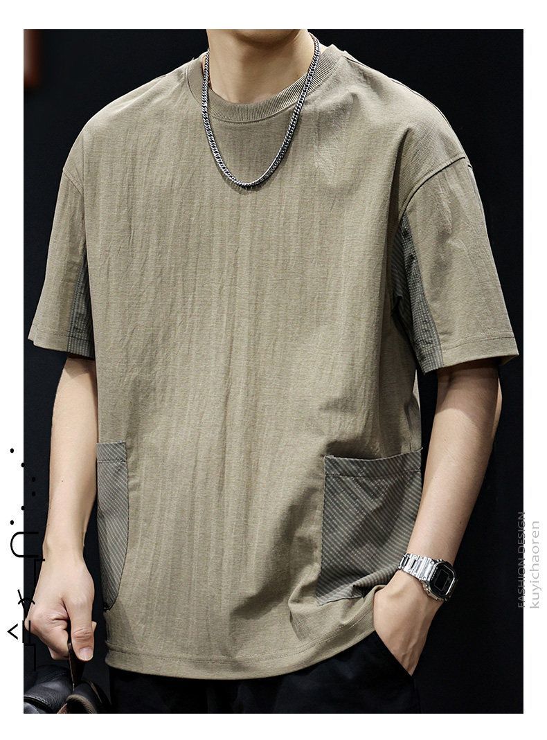今季トレンド カジュアル シンプル Tシャツ E-80061