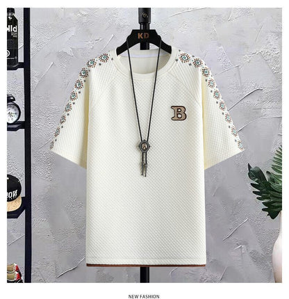 男女兼用 新作 半袖 カジュアル Tシャツ & ショーツ セットアップ E-80006