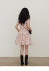 2type 小花プリント 大人カジュアル 着瘦せ ワンピース F-50090