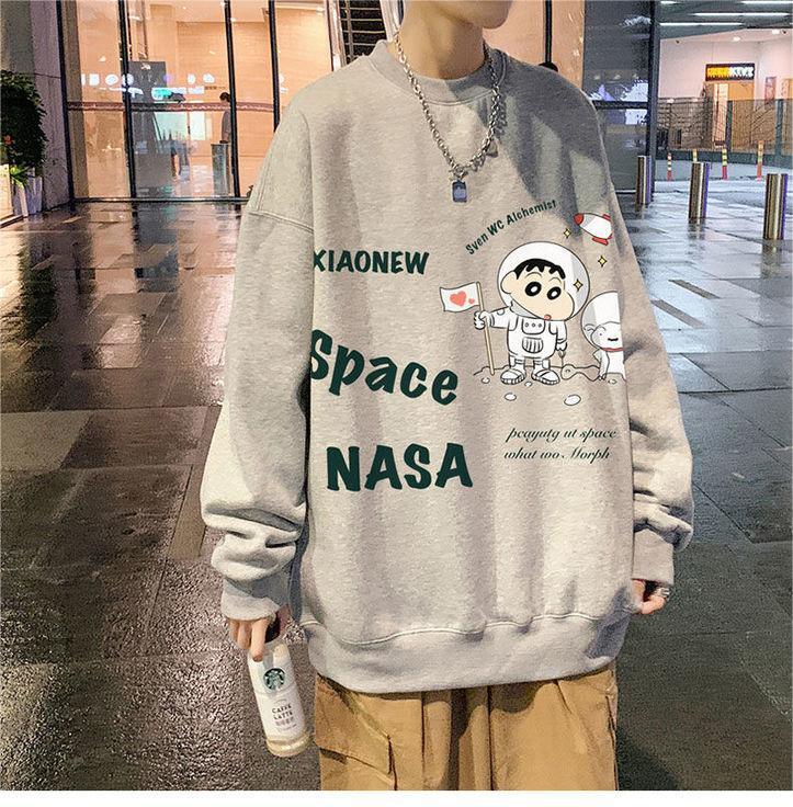 【裏起毛】大活躍 スウェット全3色 英字ロゴ 男女兼用E-4631