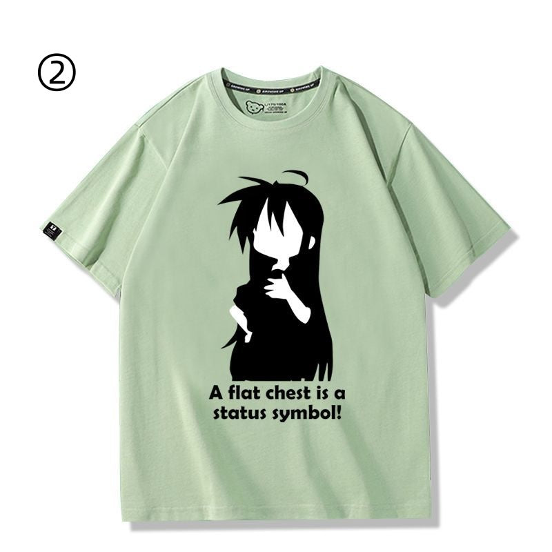 着回し力抜群　おすすめ プリントロゴ 半袖 Tシャツ-A2576
