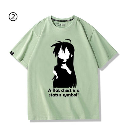 着回し力抜群　おすすめ プリントロゴ 半袖 Tシャツ-A2576