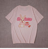 かわいい コーディネーター シンプル プリント Tシャツ F-13576