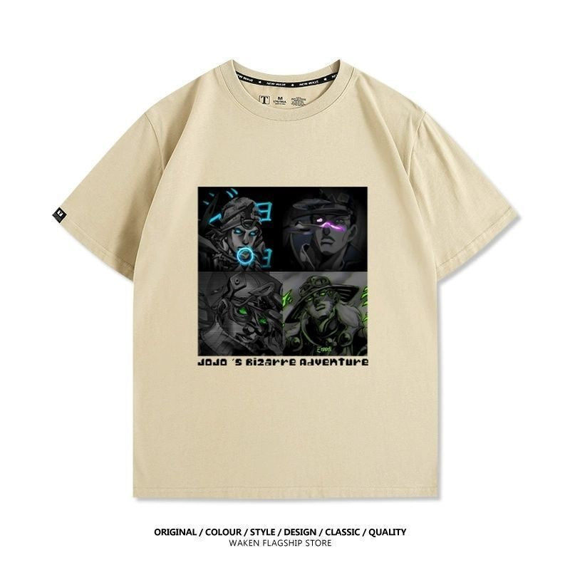 今季マストバイ 好感度UP  売れ筋   おすすめ プリントロゴ 半袖 Tシャツ-A2546