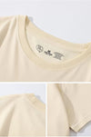 男女兼用 プリント ファッショ 半袖 Tシャツ E-13459
