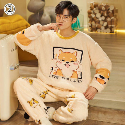 話題沸騰中 上質 絶対欲しい ファッション 着心地良い 3種選択 サンゴフリース パジャマ E-9780