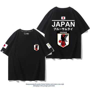 おすすめ 今季マストバイ 全10色 日本デザイン プリント半袖Tシャツ 男女兼用E-13021