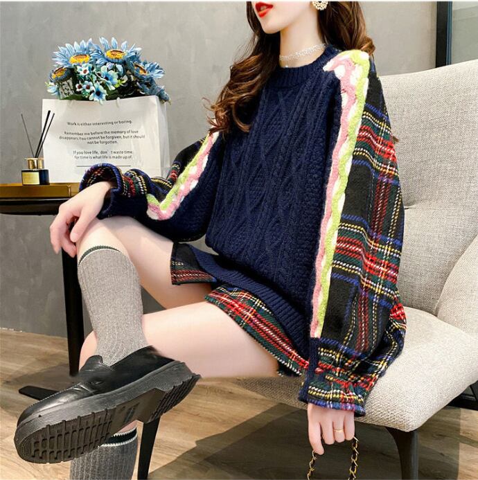 【人気急上昇中！】新作  大人気ファッションニット E-2251