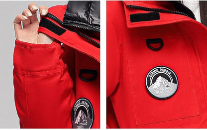 ファッション感満々 肌触り抜群 高見えデザイン 3色選択 ダウンジャケット E-9678