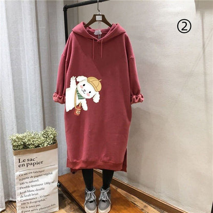 【裹起毛】質感のいい ニット プラスベルベット長袖 セーター E-10224