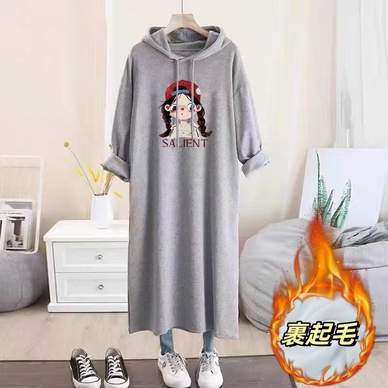 【裹起毛】ファッション 6色 プラスベルベット 長袖 ニット セーター E-10274