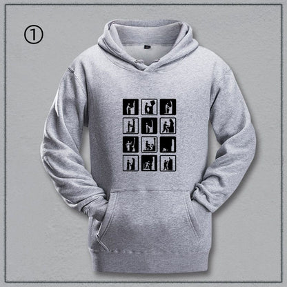 新作 着回し 音ゲー プレーヤー パーカー-A2197