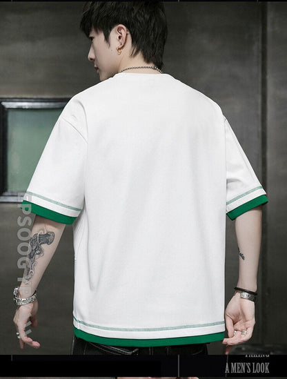 男女兼用 上質 カジュアル Tシャツ & ショーツ セットアップ E-80003