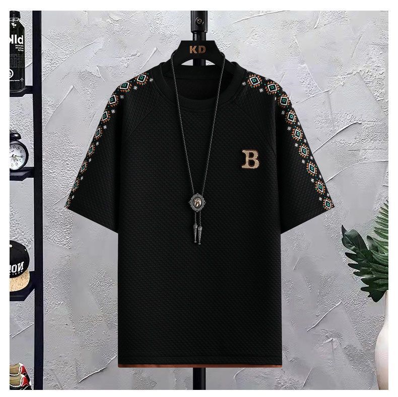 男女兼用 新作 半袖 カジュアル Tシャツ & ショーツ セットアップ E-80006
