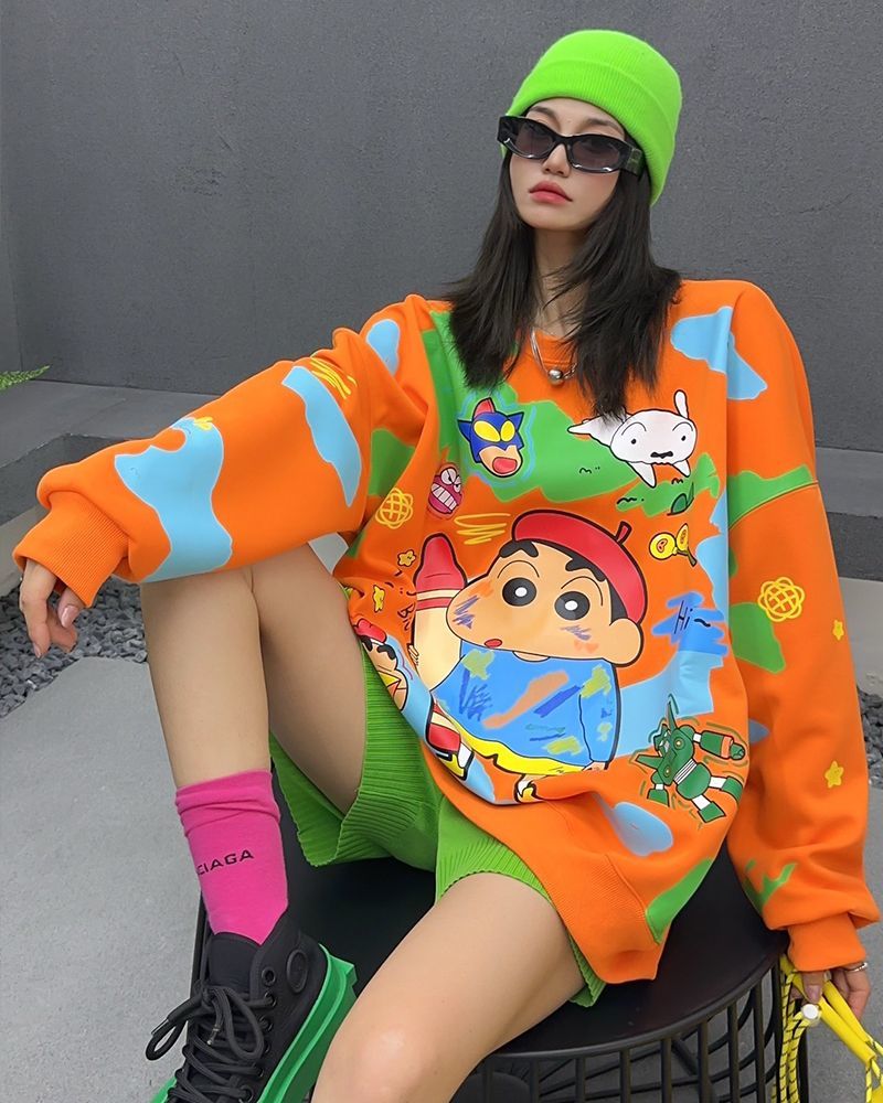 絶対流行 都市ファッショ オシャレ デザイン プリント 大人可愛い  全3色  パーカー -A1512