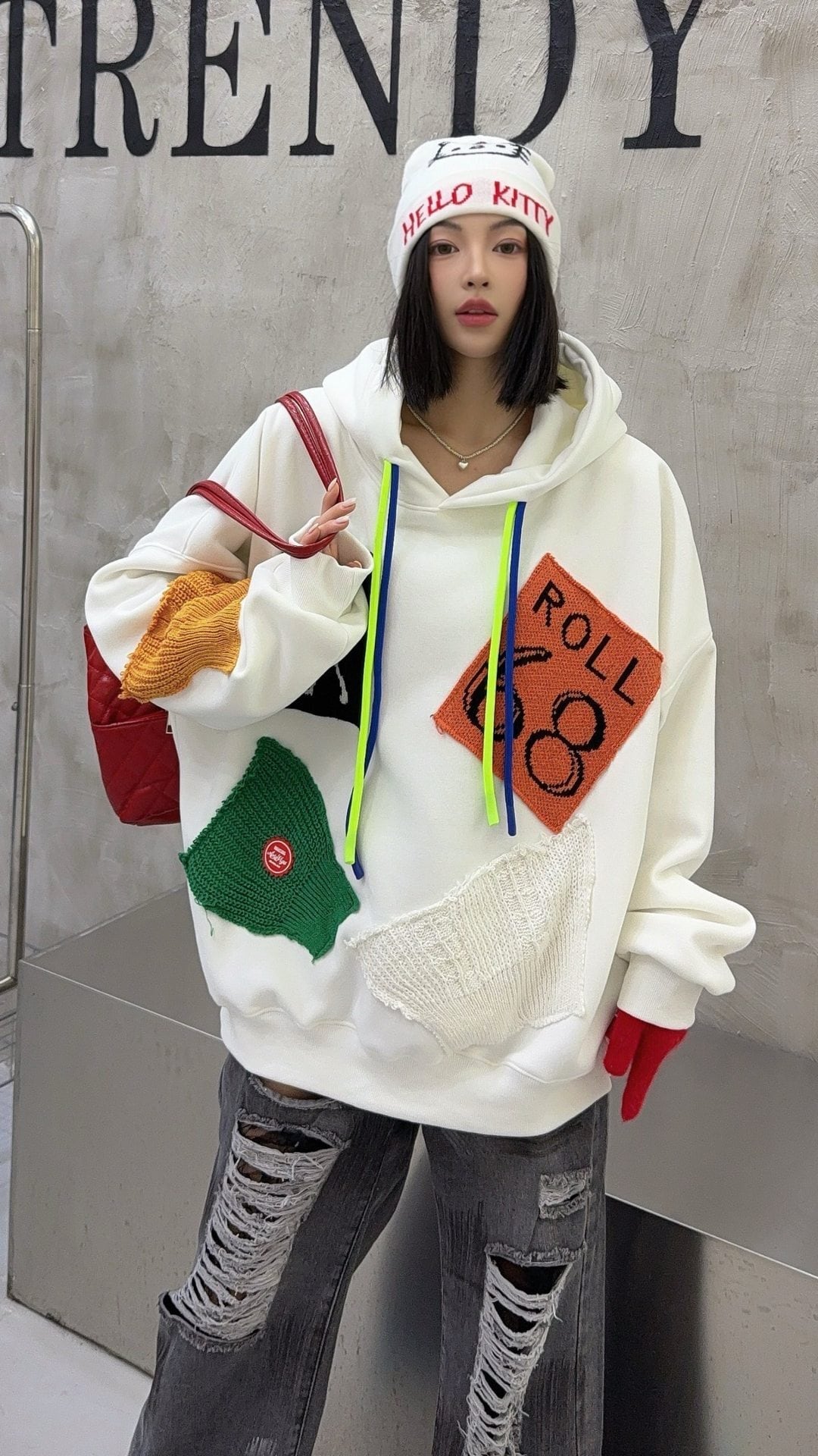 着回し力抜群 アバンギャルド ファッション カジュアル   2色 スウェット E-12211