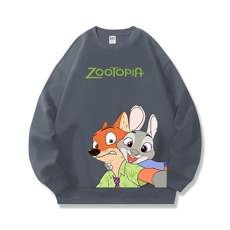 着回し力抜群 トレンドアイテム カジュアル プリント 5色選択 男女兼用 スウェットE-12396