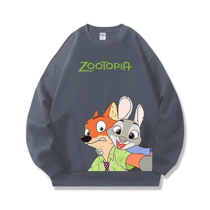 着回し力抜群 トレンドアイテム カジュアル プリント 5色選択 男女兼用 スウェットE-12396