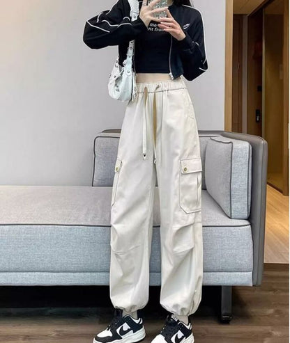 好感度UP プラスベルベット 柔らかな肌触りで着心地も楽ちん！ 5色選択 ルーズストレートカジュアルパンツ E-6825