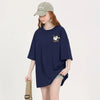 大人可愛い プリント ファッショ 半袖 Tシャツ E-13454