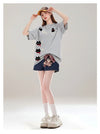 今季人気 ゆったり カジュアル 半袖 Tシャツ F-13580