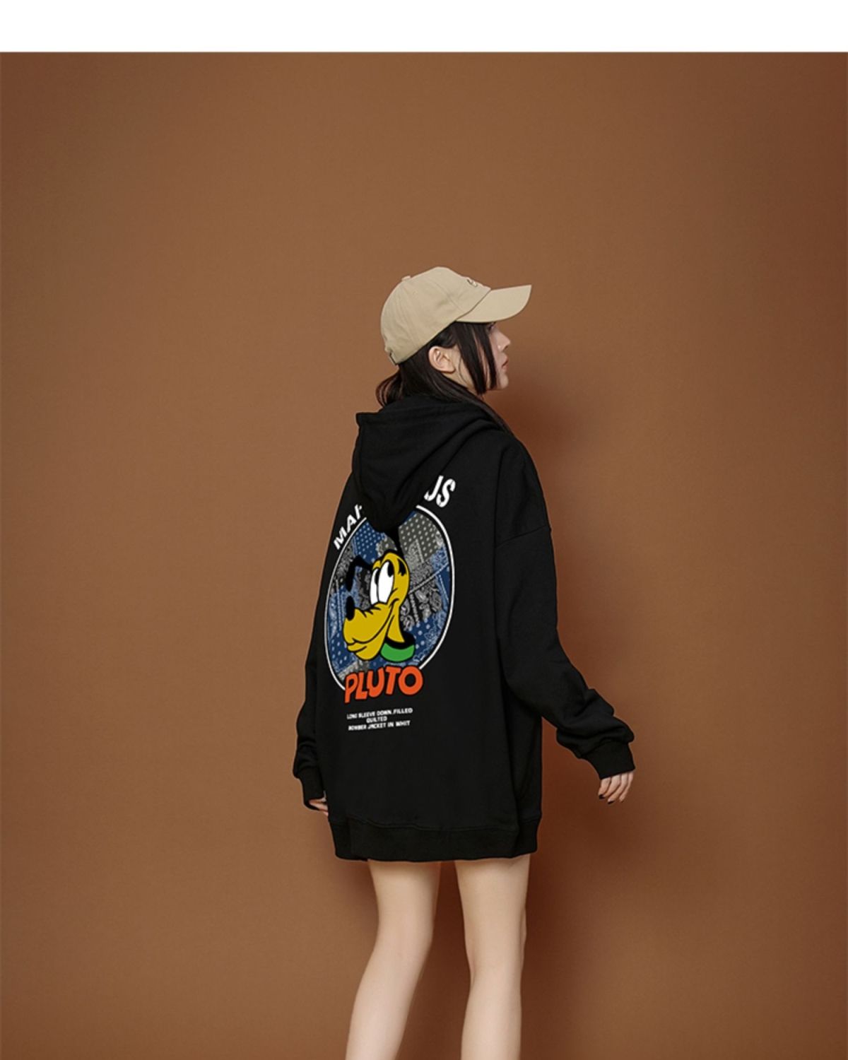 絶対欲しい カジュアル ルーズ ロゴゆったりフード付きパーカ全2色 - A771