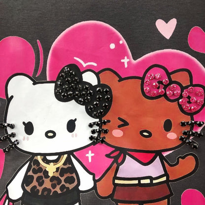 売れ筋 カジュアル プリント Tシャツ E-13472