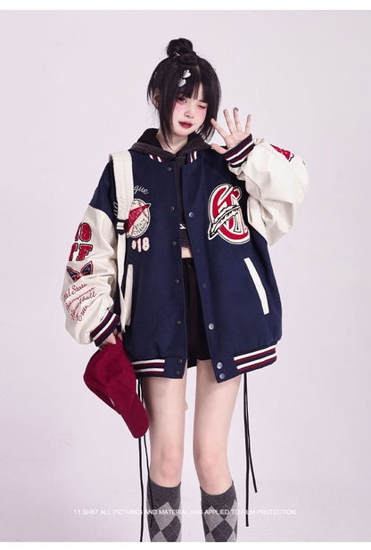 絶対欲しい 求めてたデザイン ファッション 刺繍 上質ダウンジャケット 男女兼用 E-9356