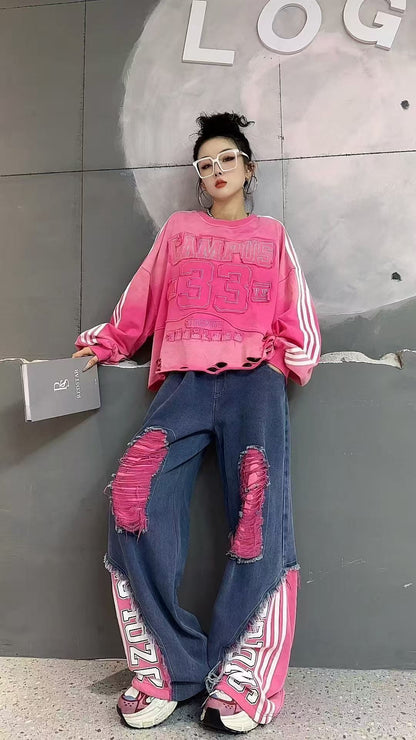 シンプル 優しい印象  カジュアル   6色 スウェット  E-12208