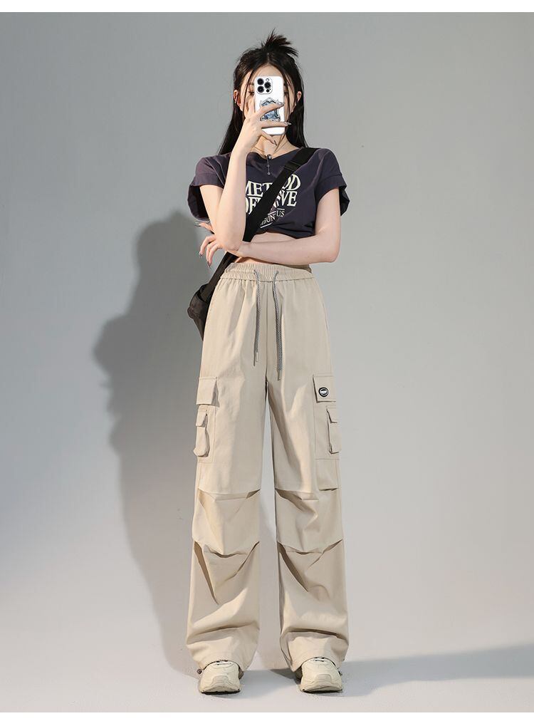 人気上昇中 プラスベルベット ファッション感満々 3色選択 ルーズストレートカジュアルパンツ E-9814