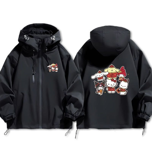 おすすめ 防寒  撥水加工 バックビッグロゴ 男女兼用 3色展開 マウンテンパーカー E-12893