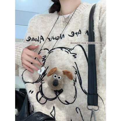 主役級の存在感！絶対欲しい 肌触り抜群 高見えデザイン ニットトップスE-9914