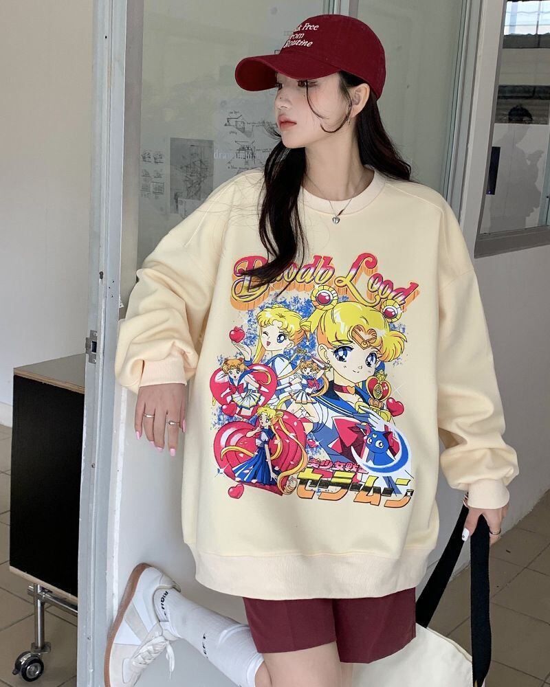 絶対欲しい 大人可愛い おしゃれ度高め 着心地良い カジュアル 4色選択 スウェットE-9341