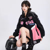 好感度100％ 着せ ファッション 英字ロゴ男女兼用 ジャケット E-10132