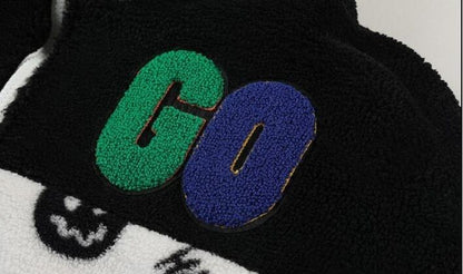 大人の定番シンプル 2色選択 カジュアル ラムフリース コート ボアジャケットE-10011