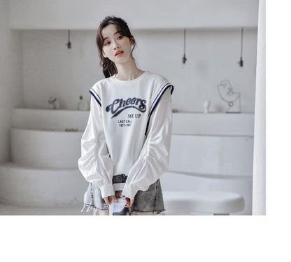 おすすめ 早い者勝ち 絶対流行 カジュアル 2色選択 スウェットE-10973