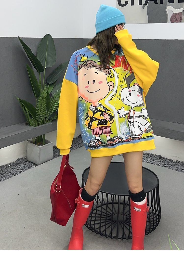 超人気 デザイン性抜群 絶対流行 スタイルアップ カジュアル プリント 4色選択 パーカーE-9381