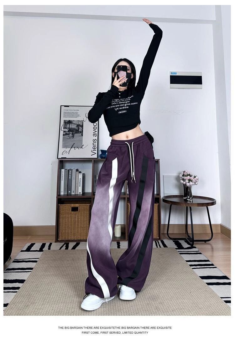 話題沸騰中 個性的なデザイン スタイルアップ 2色 ジョガーパンツ E-9526