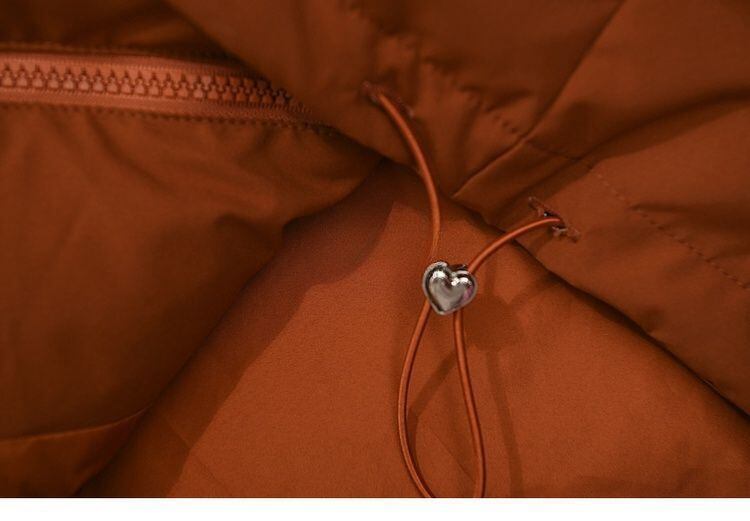 好感度UPファッション フード付きジッパーコート スタイルアップ E-10040