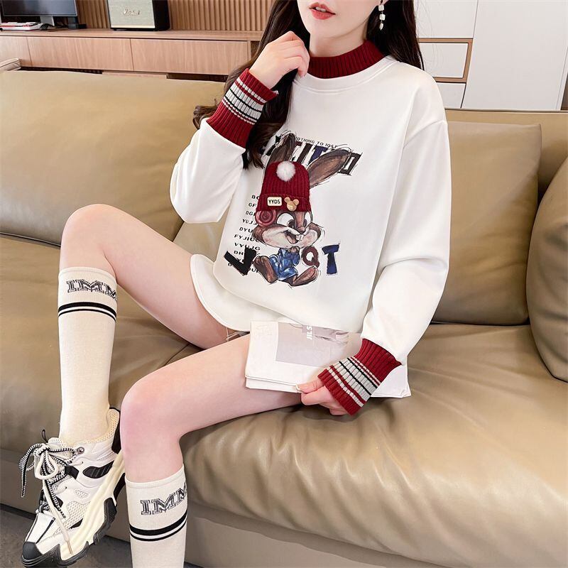 絶対欲しい 着心地良い デザイン カジュアル スウェットE-10813