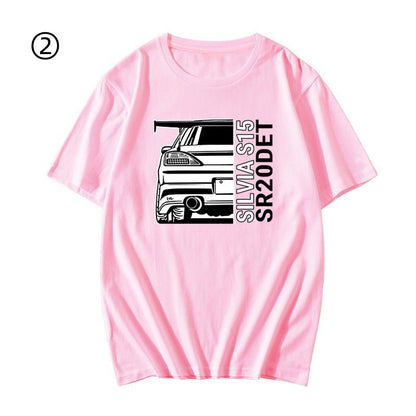 ファッション プリントロゴ 半袖 Tシャツ-A2403