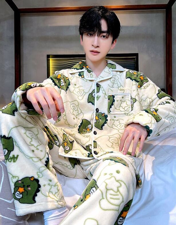 存在感抜群 ファッション トレンドアイテム 肌触り抜群 3種選択 サンゴフリース パジャマ E-9782