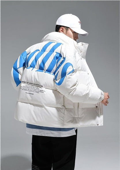 絶対流行 海外トレンド シンプル ダウンジャケットE-5893