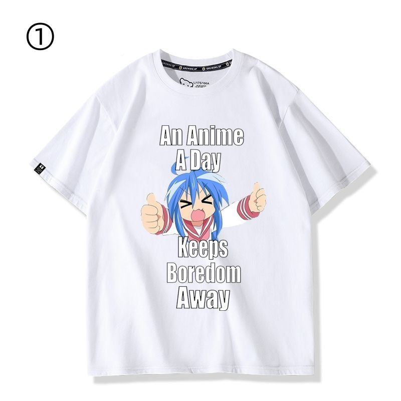 着回し力抜群　おすすめ プリントロゴ 半袖 Tシャツ-A2576
