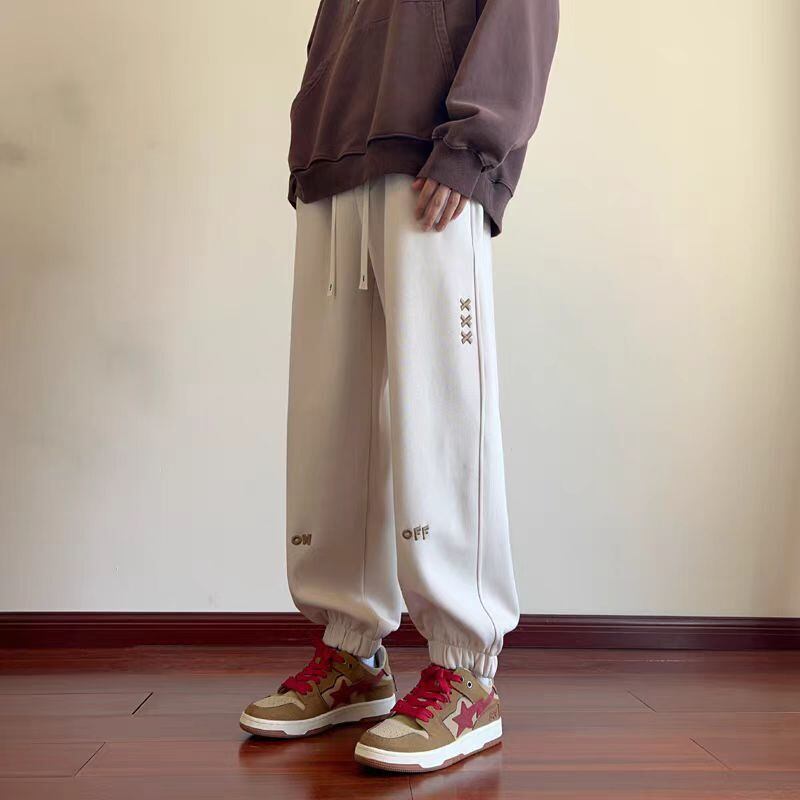 流行新作 肌触り抜群 目を奪われる カジュアル 3色選択 ジョガーパンツ E-9591