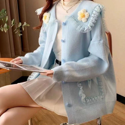 美人度アップ スタイルアップ効果抜群 ファッション感満々 高見えデザイン 4色選択 ニットトップスE-9858