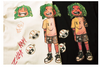 絶対欲しい 上質 カジュアル ルーズ プリント 半袖Tシャツ-A743